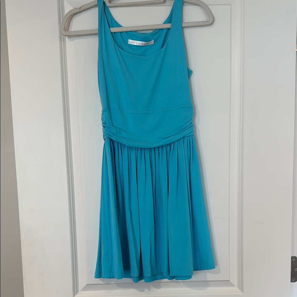 Susana Monaco Blue Sleeveless Dress XS